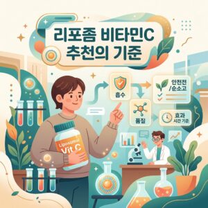 리포좀 비타민C 추천의 기준