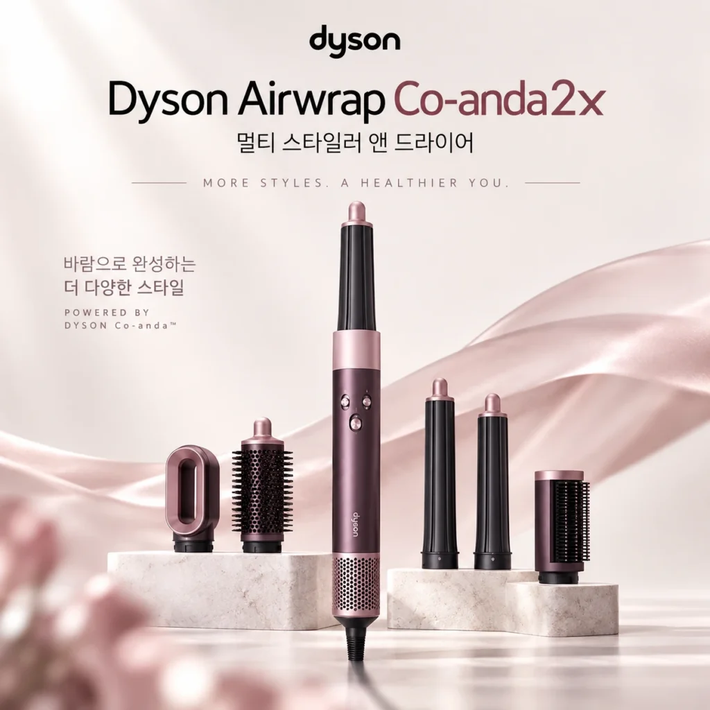 다이슨 에어랩 코안다 2x 색상 할인 스트레이트 정리 492490-01 제품 이미지